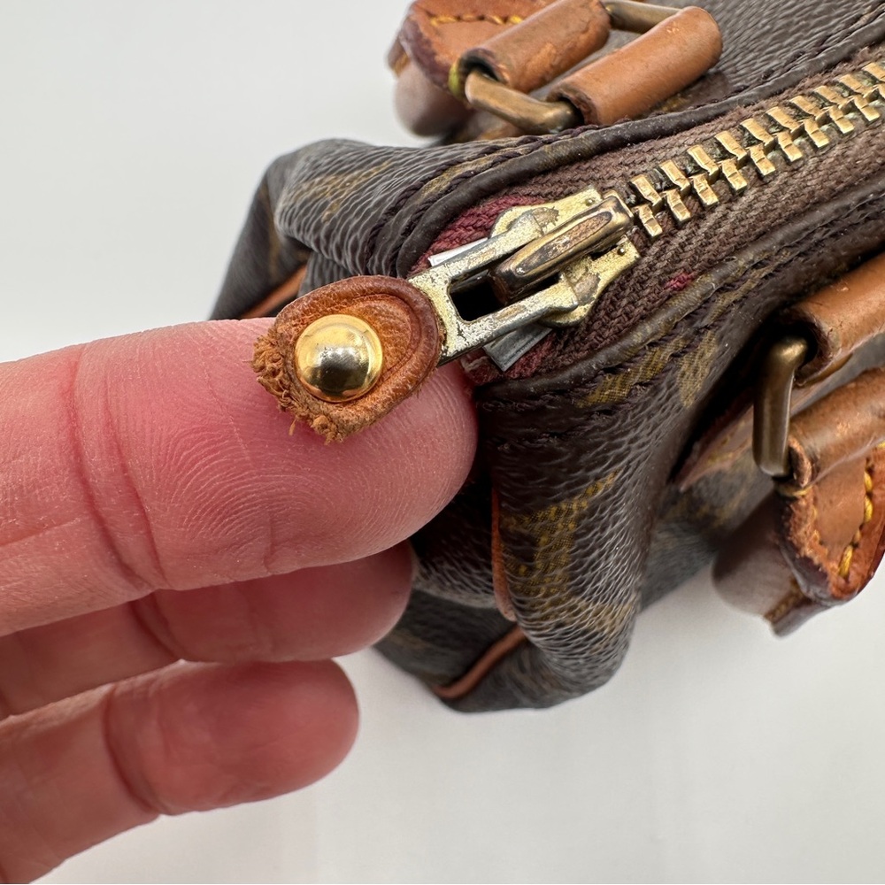 Louis Vuitton Monogram Nano Speedy w/COA - Picture 5 of 10